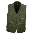 thumbnail image 4 of Outdoor Photo Fishing Sleeveless Hunting Zip Jacket Multi-pockets XXL, 4 of 8