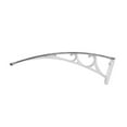 thumbnail image 3 of jinwen Support de Baldaquin pour Porte Fenêtre Patio Blanc, 3 of 9