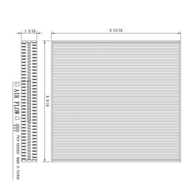 Replacement Cabin Air Filter With Activated Carbon For Cadillac
