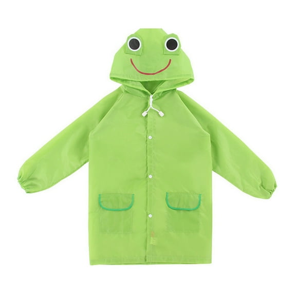Children Rain Ponchos,Waterproof Raincoat For Kids,portable Reusable Raincoat For Boys And Girls Ages 6-12,for School,camping,emergency