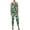 green, variant on Lauren by Ralph Lauren Women's Twill Cargo Jumpsuit (14, Black Multi)