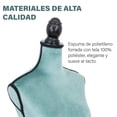 thumbnail image 3 of Maniquí Torso Femenino Onof MTFAT Afelpado Con Base de Madera De Altura Ajustable Onof Color Azul, 3 of 5