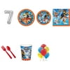 Paw Patrol Party Supplies Party Pack For 16 With Silver #7 Balloon
