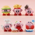 thumbnail image 4 of Figuras de acción de Star Kirby, juguetes con bolsa de almacenamiento de dibujos animados de Kirby, figura bonita de PVC, juguete de acción, bolsillo con cordón, 4 of 6