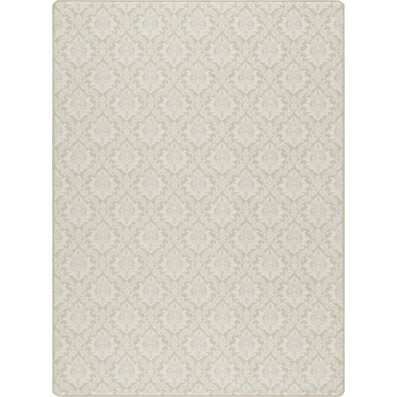 Milliken Imagine Figurative Area Rug MOUNT ROYAL SATIN BEIGE Mount Royal Satin 5' 4" x 7' 8" Rectangle