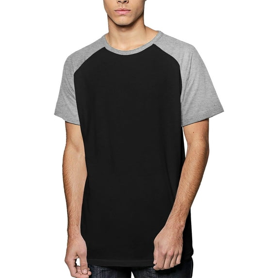 Hat and Beyond Mens Athletic Baseball Tri-Blend Short Sleeve Raglan T shirts