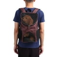 thumbnail image 2 of Cathery Pet Carrier Backpack, Well Ventilated Mesh Small Pets Carry Bags, 2 of 2