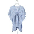 thumbnail image 1 of Design Imports 811049 Tunique Babydoll Rose Chatouillée à Nouer, Fleur de Jacinthe Bleue, 1 of 4