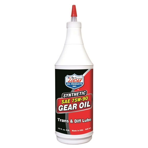 Lucas Oil Gear Oil 10047 Single; 1 Quart Bottle; 75W-90; Synthetic