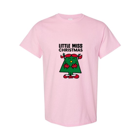 Sarcastic Holiday Meme Quote Funny Little Miss Christmas Season Unisex T-Shirt, up to size 5XL