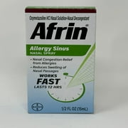 Afrin Allergy Sinus Nasal Spray 0.50 oz