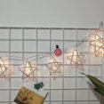 thumbnail image 5 of Homemiyn 10led Or Rose Chaîne Lumineuse Étoile à Cinq Branches, 5 of 5