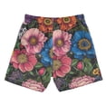 thumbnail image 7 of FORMRS Boys Swim Trunks Quick Dry Mesh Liner Boardshorts Sizes XS-XL, Vibrant Blooming Flowers, 7 of 7
