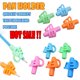 thumbnail image 2 of 3 piezas de soporte para bolígrafos de escritura para niños, los niños aprenden y practican el corrector de postura de sujeción de lápiz asistido por gel de sílice para estudiantes, 2 of 5