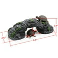 thumbnail image 4 of Acuario Resina Unique Bargains Puente Diseño Submarino Tortuga, 4 of 4