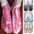 thumbnail image 2 of Chanclas populares, calcetines 3D, calcetines con estampado tridimensional, calcetines creativos y divertidos para uñas, calcetines náuticos, 2 of 5