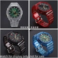 thumbnail image 5 of Estuche para reloj con correa de resina transparente para Casio G-SHOCK GA2100 2110 GA-B2100 Estuche para reloj deportivo para exteriores para hombre y mujer Accesorios para reloj, 5 of 5