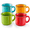 Multi-color, variant on Bestone Coffee Mugs Set of 4, 16oz Multicolor Speckled Mugs with Handles, Microwave & Dishwasher Safe