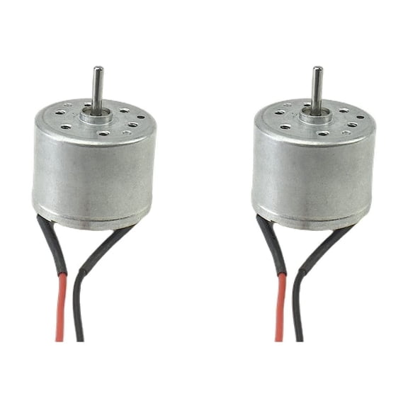 CHACNS RF-310 DC Gear Motor 3V-6V Micro Electric Motor for Fan/Hand Gran Generator 2PCS