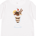 thumbnail image 4 of Inktastic Ice Cream Sundae Boys or Girls Long Sleeve Toddler T-Shirt, 4 of 5