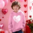 thumbnail image 1 of TaTaai Valentines Sweatshirt Women Gnomes Shirts Love Heart Sweater Crewneck Long Sleeve Pullover Tops Gift, 1 of 8