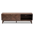 thumbnail image 4 of Baxton Studio Hartman Walnut Brown Finished Wood TV Stand, 4 of 10