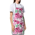 thumbnail image 4 of Pofeuu Flamingo Print Aprons with Pockets, Cute Aprons for Kitchen, Cooking, Server, Barber, Chef Apron, 4 of 7