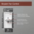 thumbnail image 3 of Control de ventiladores Lutron Electronics Co. Skylark SFSQ-F-WH, color blanco, 3 of 4