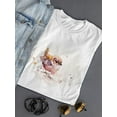 thumbnail image 3 of Artshine Fluffy Le Wren T-Shirt Women -Sillier Than Sally Designs, Female XX-Large, 3 of 4