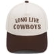 thumbnail image 1 of Gorra de béisbol con bordado de algodón liso Long Live C, 1 of 1