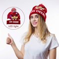 thumbnail image 4 of Chapeau de Noël Lumineux Pull Moche Bonnet de Noël, 4 of 5