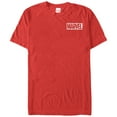 thumbnail image 4 of Marvel Teams Pocket Logo Red Mens T-Shirt-X-Large, 4 of 4