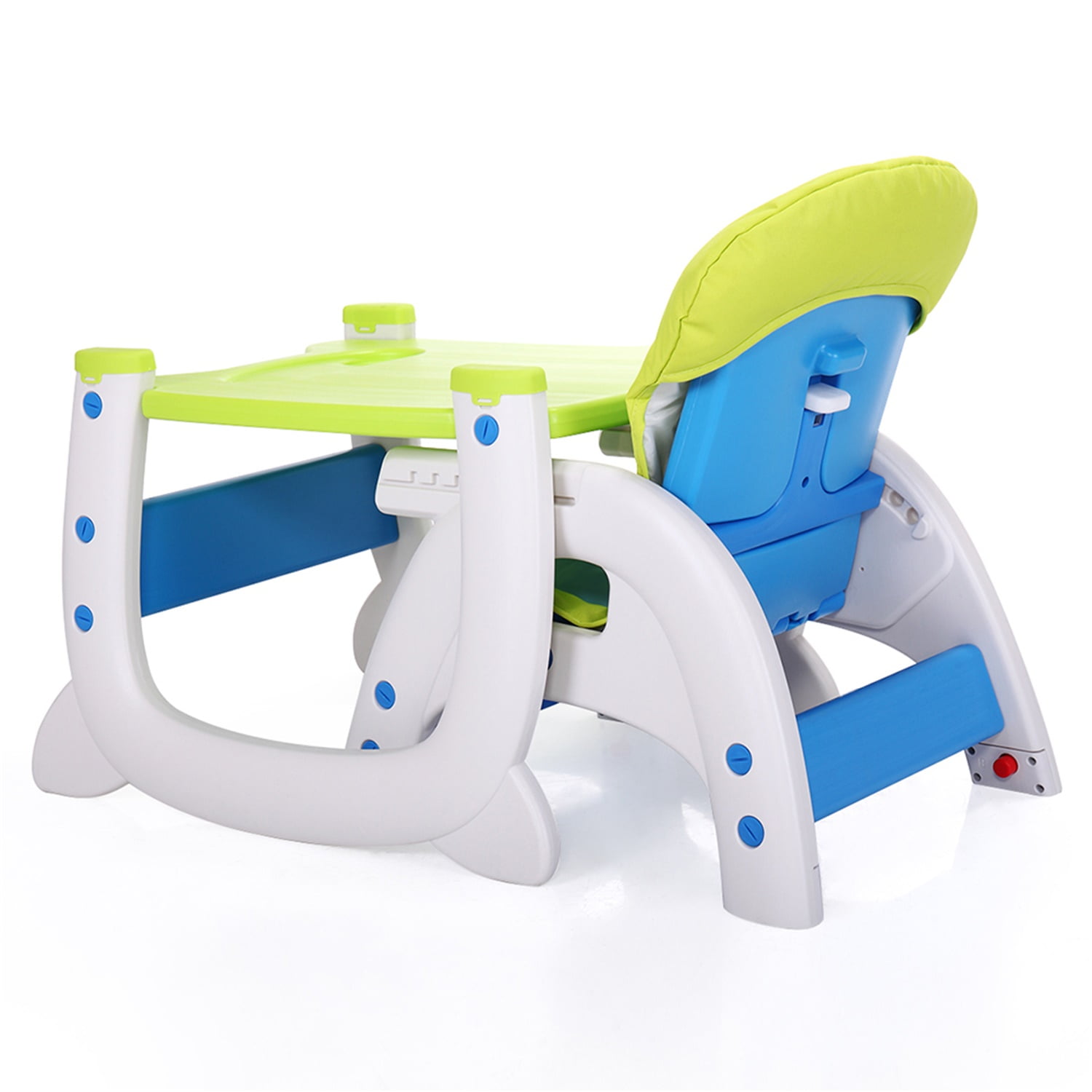 Kadyn Multipurpose Adjustable Highchair, 3 in 1 Infant Table and Chair Set with Feeding Tray and 5-Point Safety Buckle for Baby, Yellow Toddler Dining Booster Seat Kadyn Multipurpose Adjustable Highchair, 3 in 1 Infant Table and Chair Set with Feeding Tray and 5-Point Safety Buckle for Baby, Yellow Toddler Dining Booster Seat
