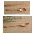 thumbnail image 5 of 4pcs Wooden Chopsticks Spoon Fork Tableware Travel Utensils for Camping,Picnic,Office or Home, 5 of 5