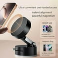 thumbnail image 4 of Netruna Phone Holder, Netruna Airgrip Pro, Netruna Fold Stand, Double-Sided Vacuum Magnetic Phone Stand - (Black), 4 of 7