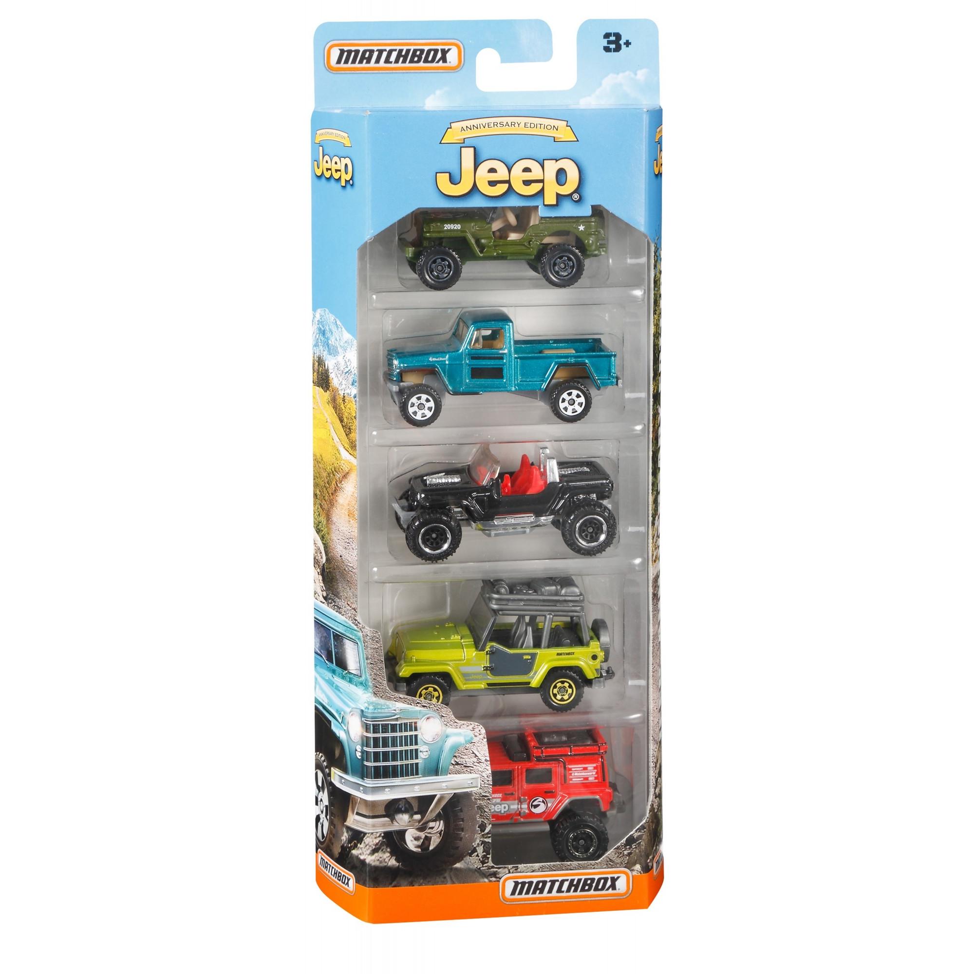 Matchbox Jeep 75th Anniversary 5-Pack - image 2 of 2