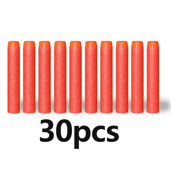 QJUHUNG 300Pcs Bullets for Nerf Environmentally Safe Refill Darts for Nerf Guns Innovative Dart Accessories Colorful EVA Toy Guns Yellow