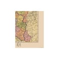 thumbnail image 2 of Historic Map - Netherlands Belgium - Hammond 1910 - Vintage Wall Art, 2 of 4