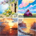 thumbnail image 5 of Shuttle Art Painting Canvas Panel, 36 Multi Pack, 5x7, 8x10, 9x12, 11x14 inch (9 PCS of Each), 100% Cotton Art Canvas Board White, Blank Canvas for Kids Adults for Acrylic Oil Painting, 5 of 7