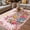 pink, variant on Pink Spring Easter Outdoor Rug for Patio/Deck/Porch, Non-Slip Large Area Rug 3 x 5 Ft, Bunny Eggs Floral Botanical Indoor Outdoor Rugs Washable Area Rugs, Reversible Camping Rug Carpet Runner