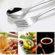thumbnail image 5 of 12 Pieces Kids Silverware Stainless Steel Children's Safe Child Spoon And Fork Set Toddler Utensils, 5 of 5