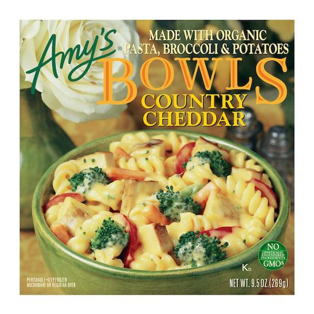 Amys Country Cheddar Bowl, 9.5 Ounce -- 12 per case.