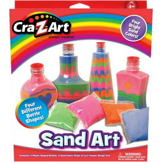 12 Pack: Sand Art Kits for Kids - Create Your Own Colored Sand Art,  Includes 12 Bottles, Funnels, Sticks, 48 Bags of Sand for Arts and Crafts