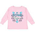 thumbnail image 3 of Inktastic My Meemaw Loves Me with Flowers and Hearts Boys or Girls Long Sleeve Toddler T-Shirt, 3 of 5