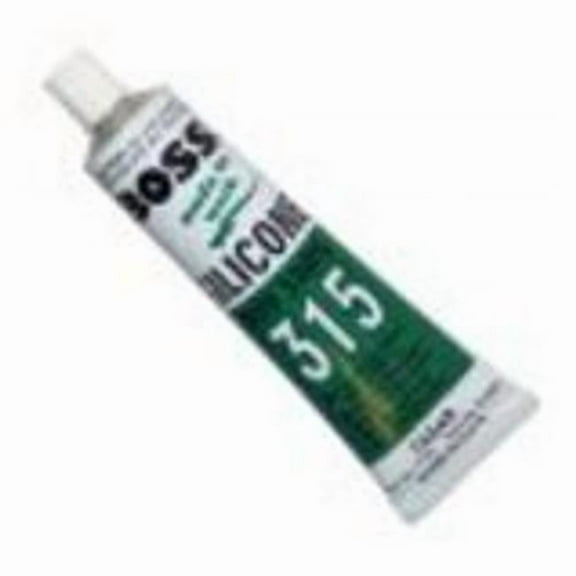 HydroQuip BOSS31530 3 oz Chemical Silicone Tube, Clear