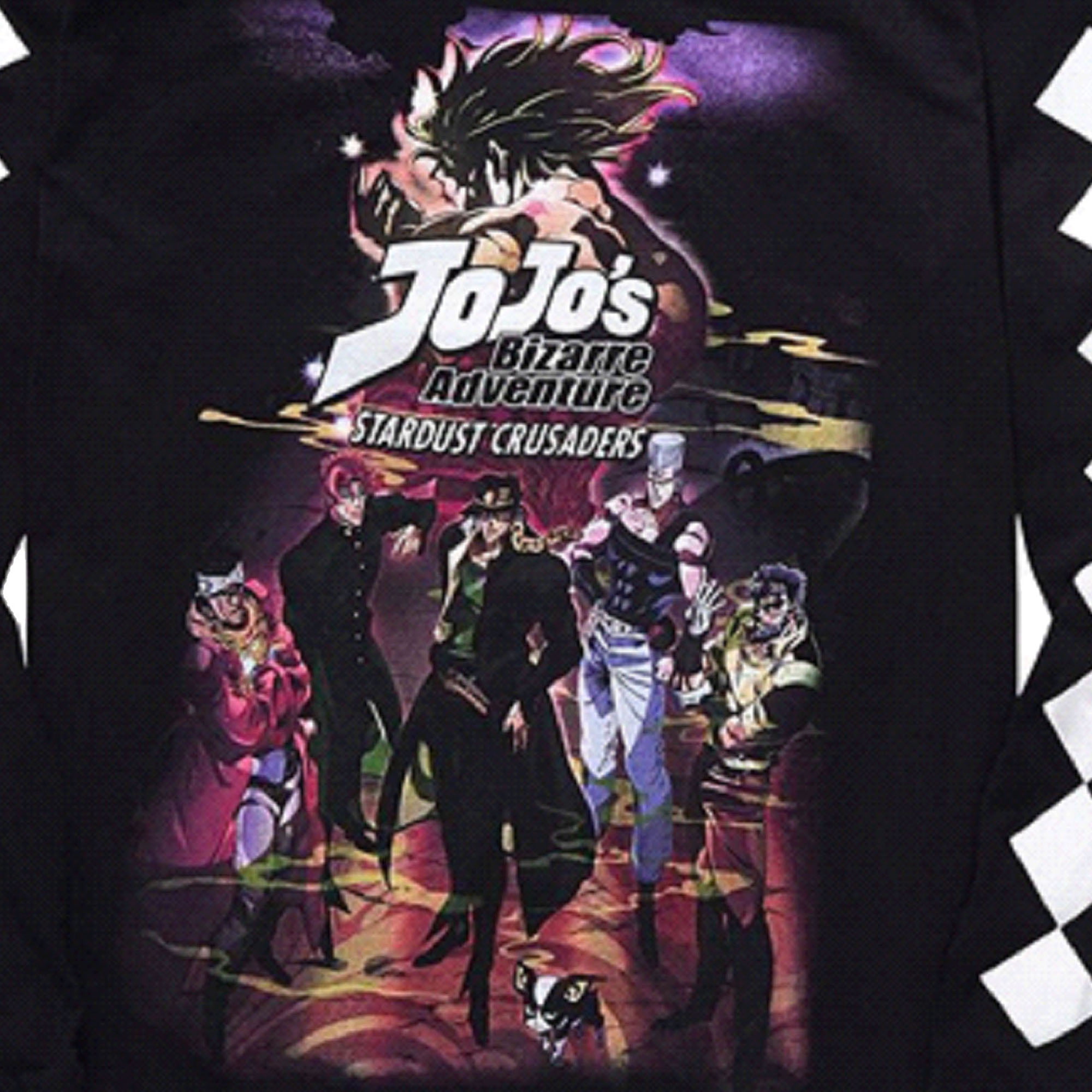JoJo Part 3 Stardust Crusaders DIO Silhouette Stand Aura Long Sleeve T-Shirt