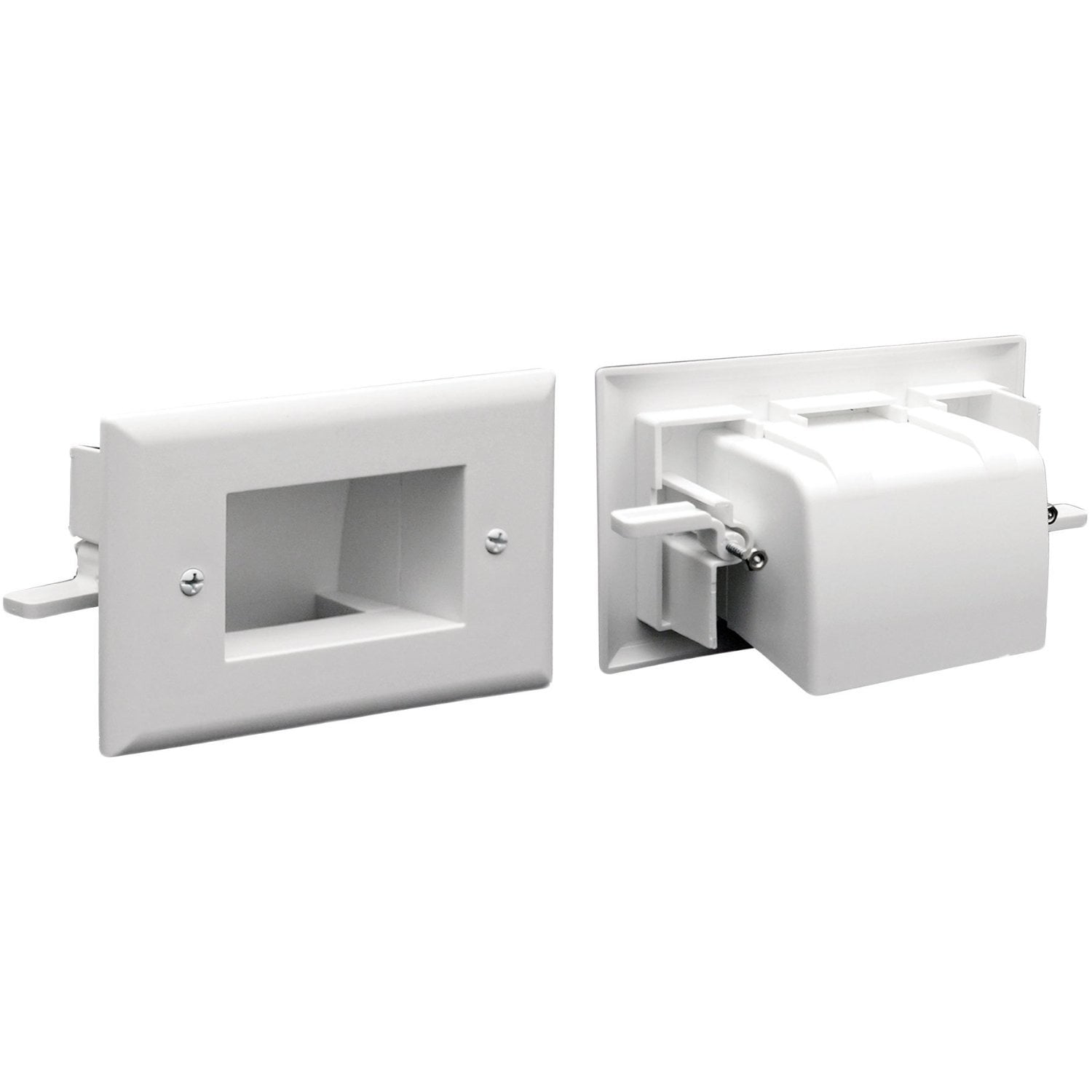 Buyer's Point Recessed Low Voltage Cable Wall Plate, Easy to Mount Out –  Totality Solutions Inc.