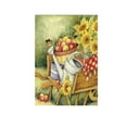 thumbnail image 2 of Oioii Fall Pumpkin Garden Flag 12.6x18.5in Double Sided Thanksgiving Leaves Sunflower Yard Outdoor Flag House Holiday Outside Decoration, 2 of 6