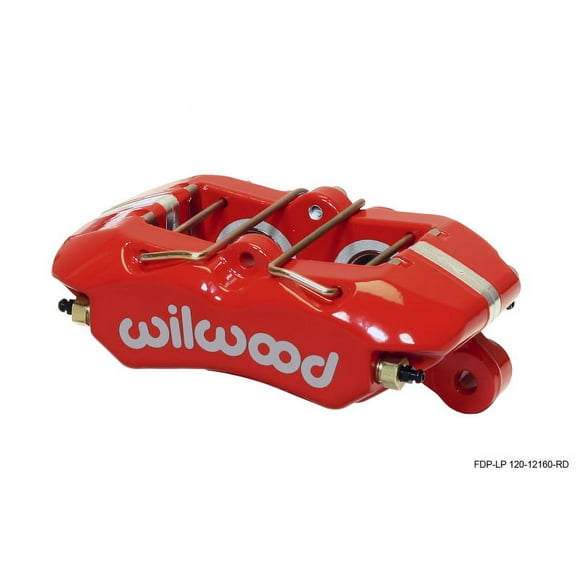 Wilwood Caliper-Dynapro Low-Profile 5.25in Mount - Red 1.12in Pistons .81in Disc