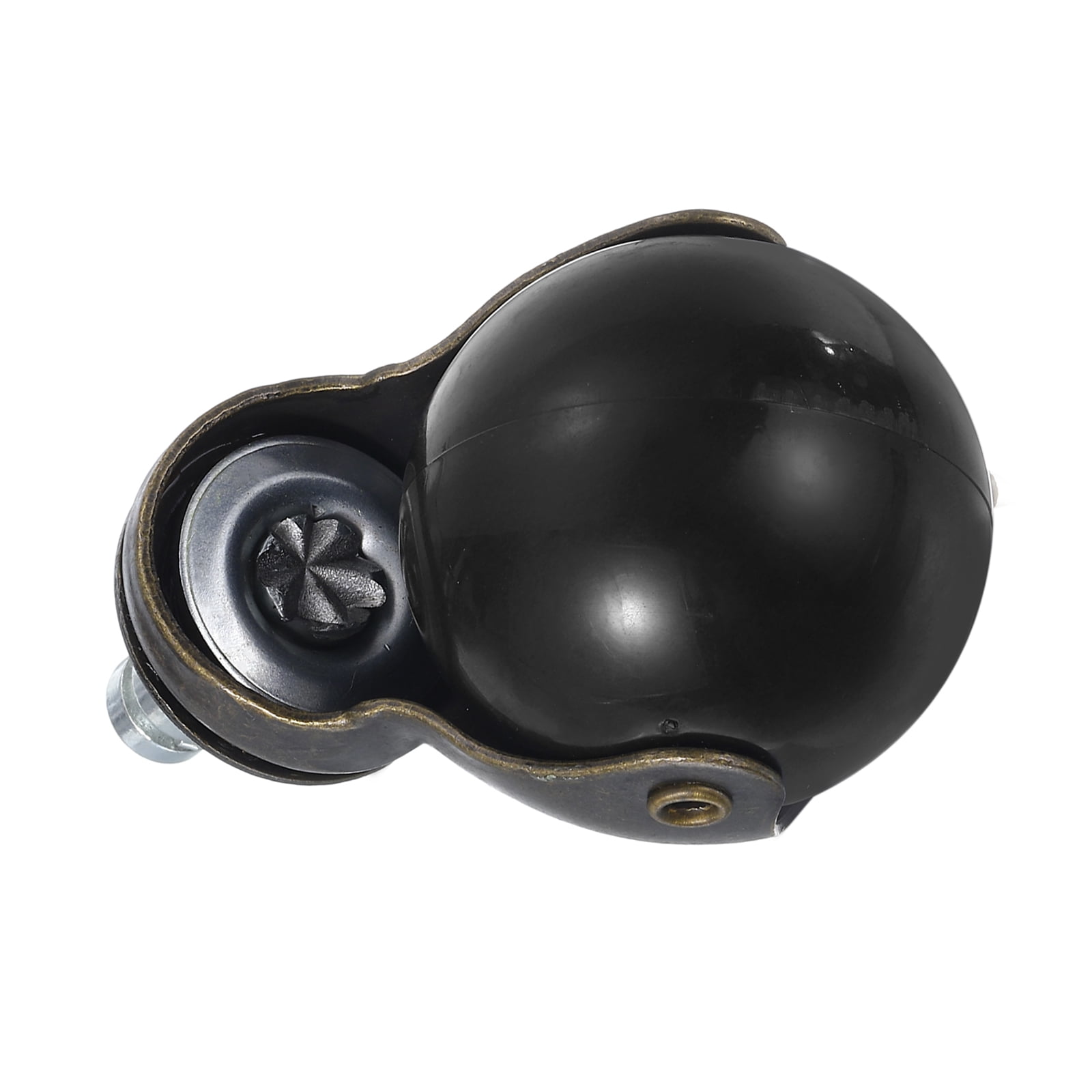 Uxcell 2 Inch Ball Caster Wheels, 5 Pack Stem Caster, Bronze Tone